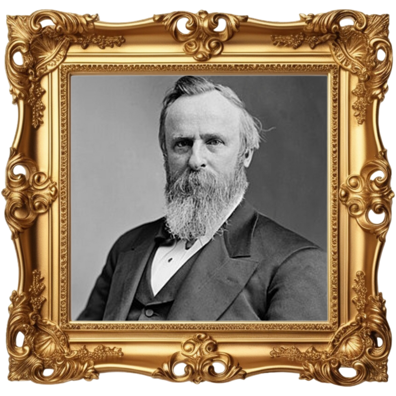 Rutherford B. Hayes correspondence portrait