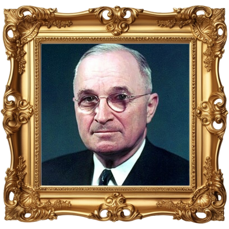 Harry S. Truman correspondence portrait