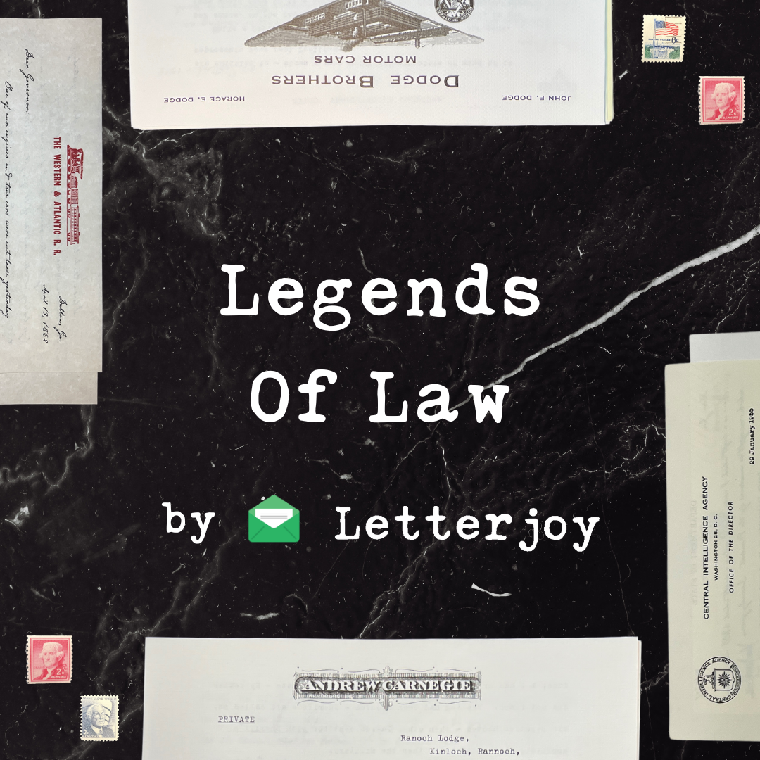 Legends Of Law (Part I)