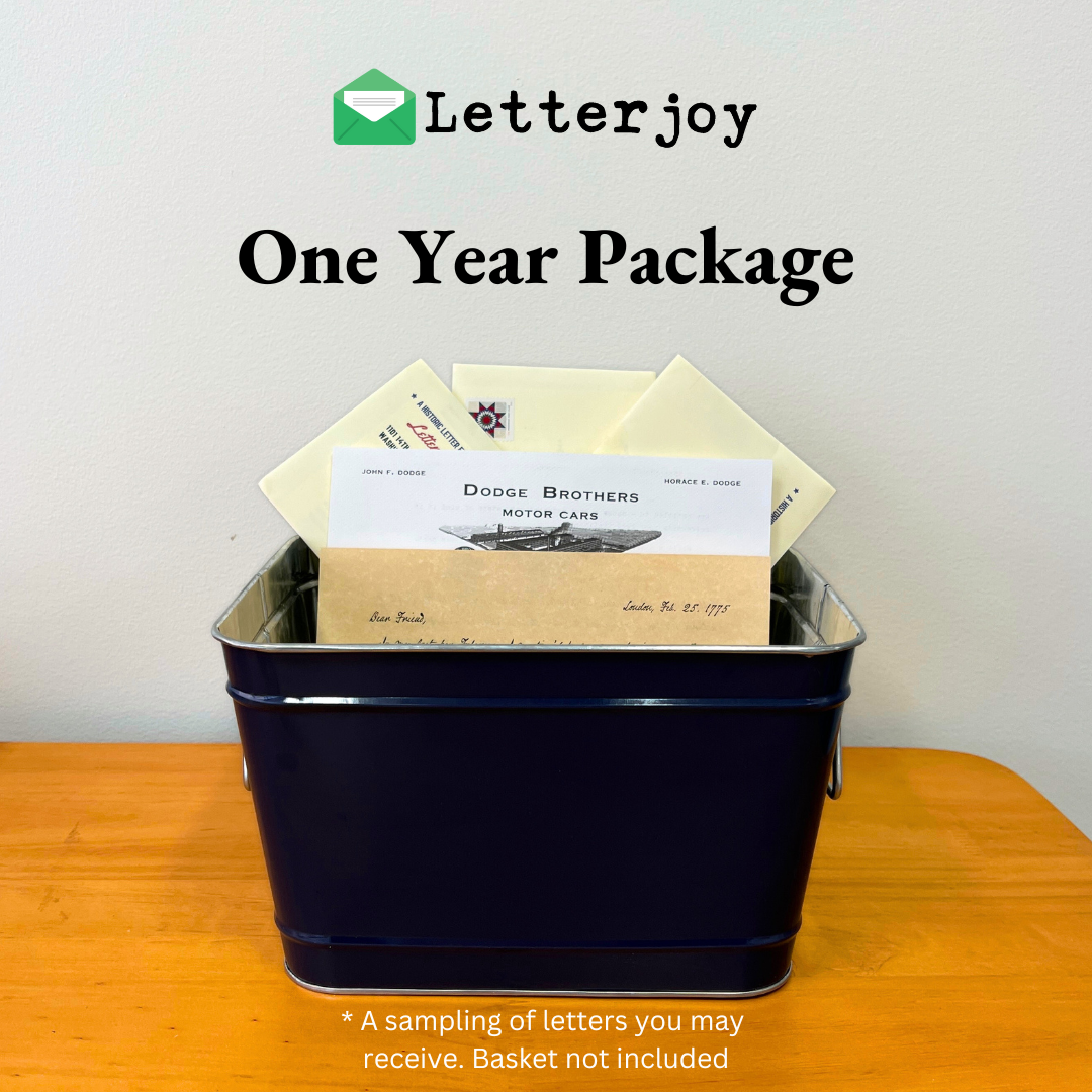 Letters From American History (Full Year)