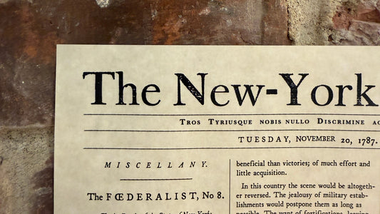 Introducing The Most Authentic Way To Experience The Federalist Papers