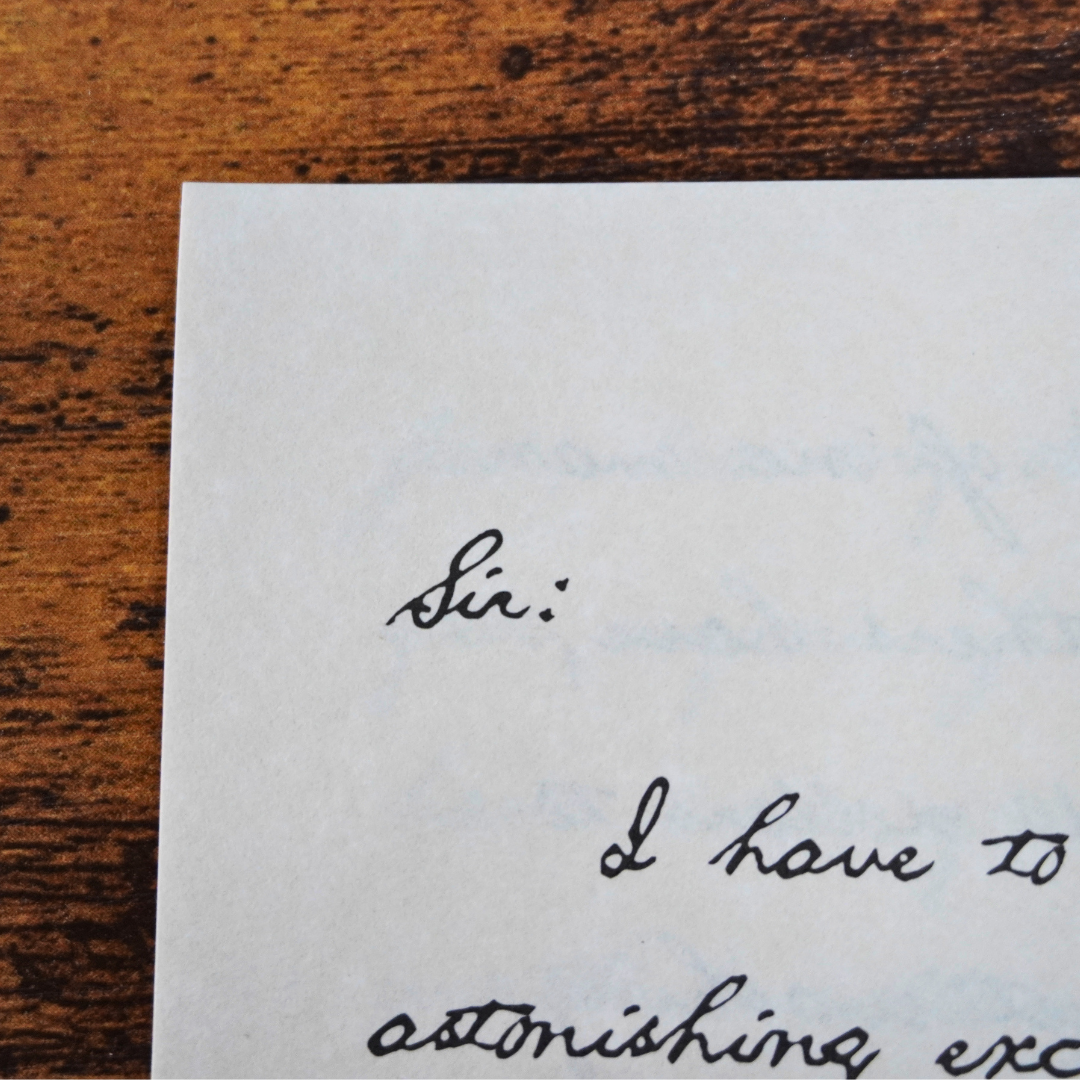Presidential Letters (Part I)