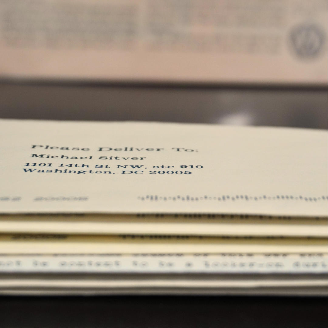 Replica Historic Letter