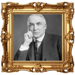 Letters and telegrams from Warren G. Harding