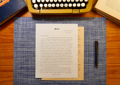 Letters About Writing  (Part I)