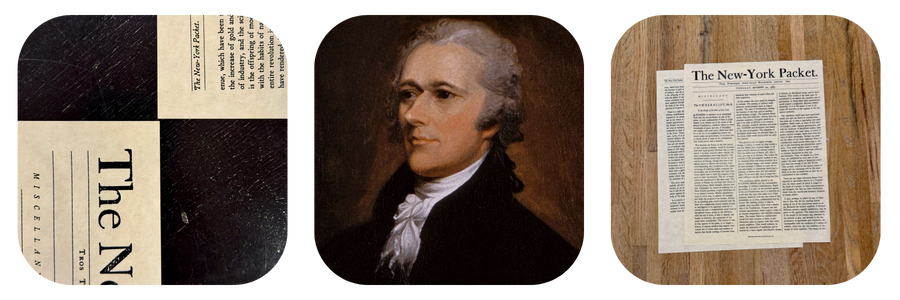 Federalist Papers newspaper subscription early american history gift american revolution