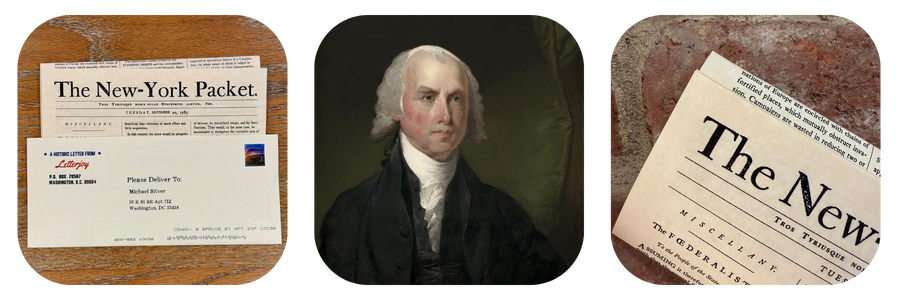 Founding Fathers gift - weekly Federalist Papers - Reddit-approved Father's Day history gift