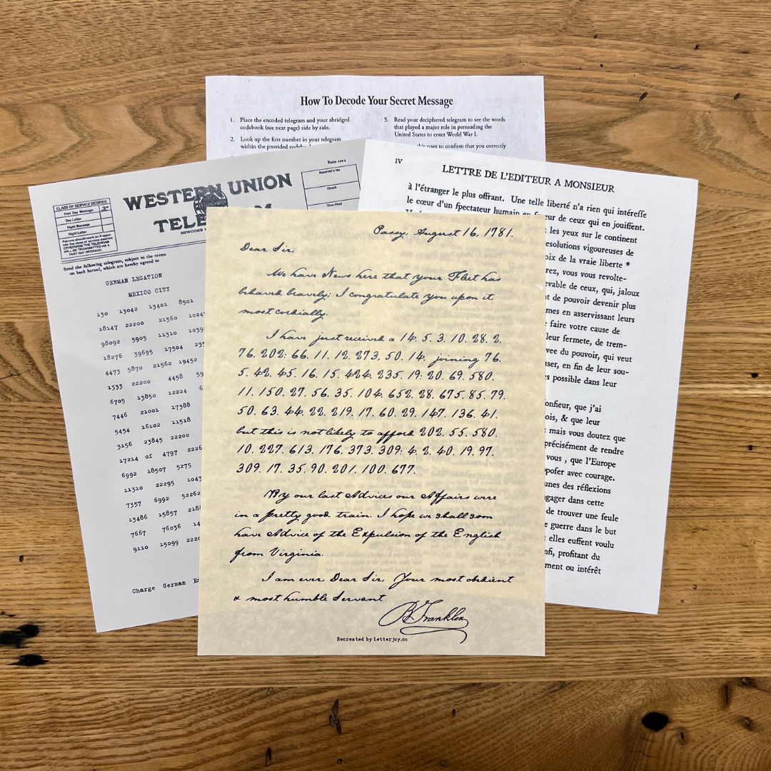 The Codebreaking Club (Monthly Letter)