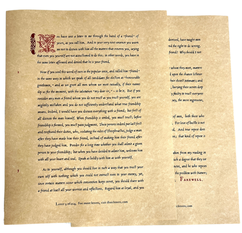 Weekly Letters From Seneca (Annual)
