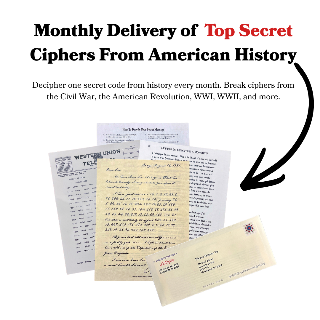 The Codebreaking Club (Monthly Letter)